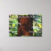 Angel Friends Canvas afdrukken