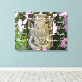 Angel Friends Canvas afdrukken (Insitu (Houten vloer))