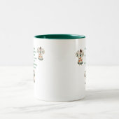 Angel Friends Tweekleurige Koffiemok (Center)