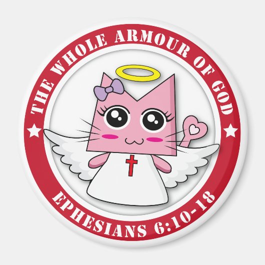 Angel Ga Ga-magneet Magneet (Voorkant)