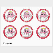 Angel Ga Ga Ronde Stickers (Vel)