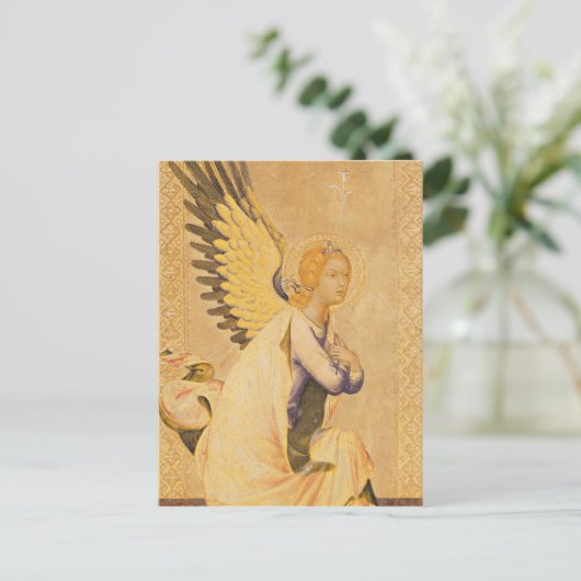 Angel Gabriel Briefkaart (Staand voorkant)