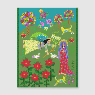 Angel Gabriel en de Maagd Maria Annunciatie