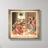 Angel Gabriel en Mary Canvas Afdruk (Voorkant)