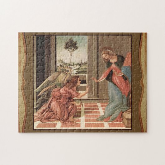 Angel Gabriel en Mary Legpuzzel (Horizontaal)