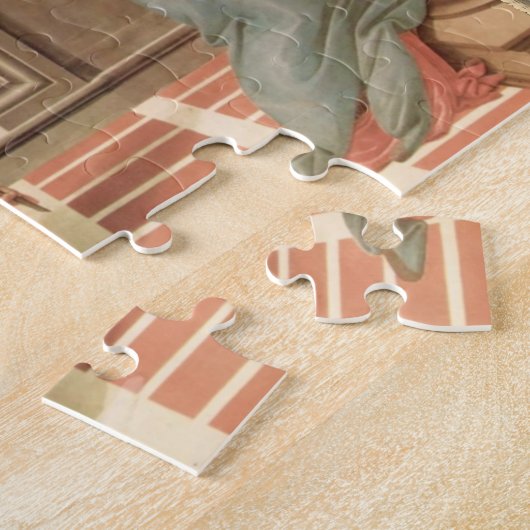 Angel Gabriel en Mary Legpuzzel (Zijkant)