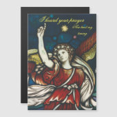 Angel Gabriel Guardian Angel Magnet Card (Voorkant / Achterkant)