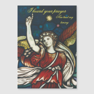Angel Gabriel Guardian Angel Magnet Card
