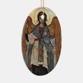 Angel Gabriel Icon Keramisch Ornament (Rechts)