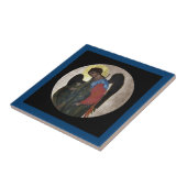 Angel Gabriel Icon Tegeltje (Zijkant)