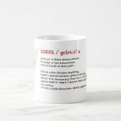 Angel Gabriel Lexicon, Heraut van de goddelijke pl Koffiemok (Center)