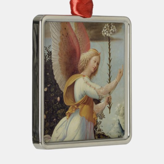 Angel Gabriel Metalen Ornament (Rechts)