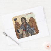 Angel Gabriel Vierkante Sticker (Envelop)