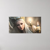 Angel Gazing Canvas Afdruk (Voorkant)