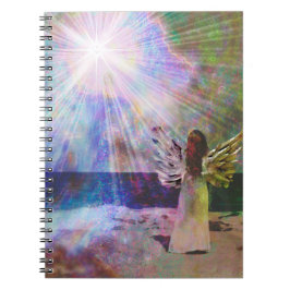 Angel Gazing To Heaven Heart Journal Notitieboek
