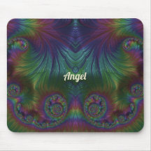 ANGEL ~ Geel Aqua en blauw ontwerp