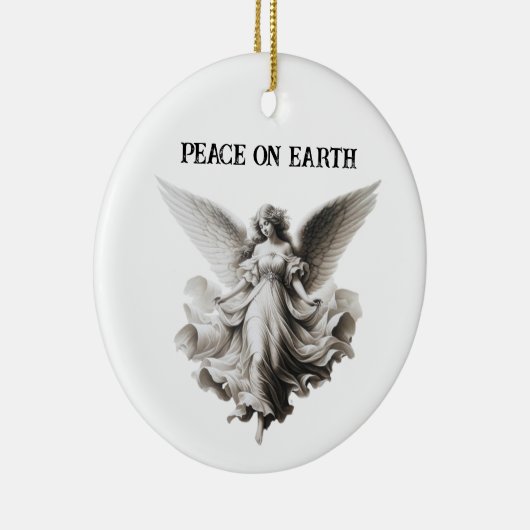 Angel gepersonaliseerd Ornament (Rechts)