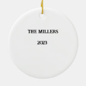 Angel gepersonaliseerd Ornament (Achterkant)