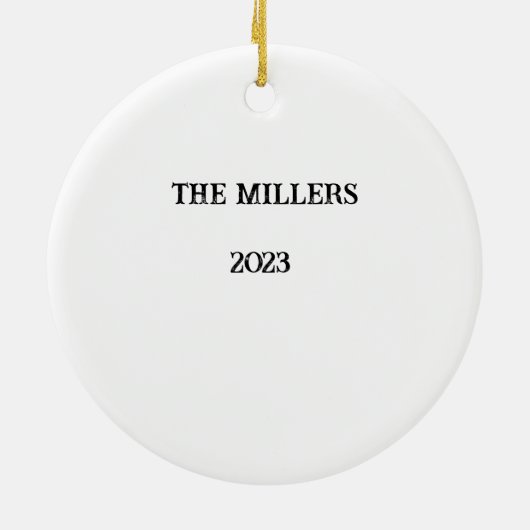 Angel gepersonaliseerd Ornament (Achterkant)