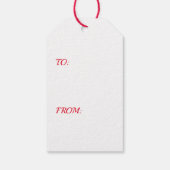 ANGEL GIFT LABEL VOOR Valentijnsdag Cadeaulabel (Achterkant)