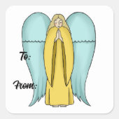 Angel Gift Stickers (Voorkant)