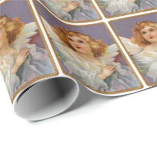  Angel Gift Wrapping Paper Cadeaupapier