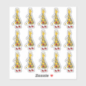 Angel Giraffe Sticker (Vel)