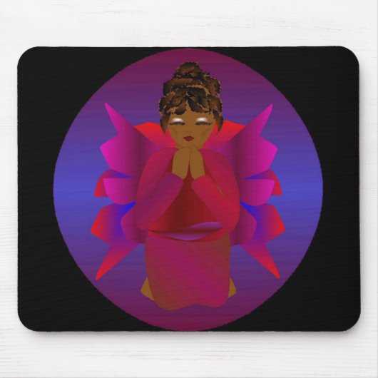 "Angel Girl" Mousepad Muismat (Voorkant)