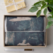 Angel Girl  Old Style Grunge Texture Tissuepapier (Geschenk)