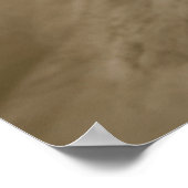 Angel Girl Sepia Antiek Art Poster (Hoek)