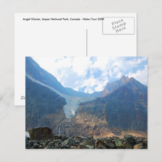 Angel Glacier Briefkaart (Voorkant / Achterkant)
