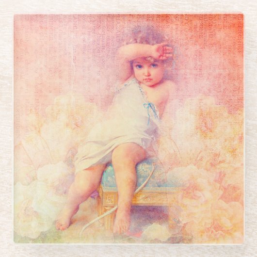 Angel Glazen Onderzetter (Voorkant)