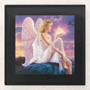 Angel Glazen Onderzetter