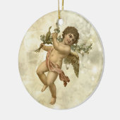  Angel Glittering Gold V1 ID136 Keramisch Ornament (Links)