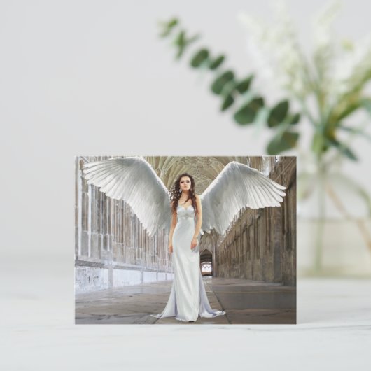 Angel Goddess Briefkaart (Staand voorkant)