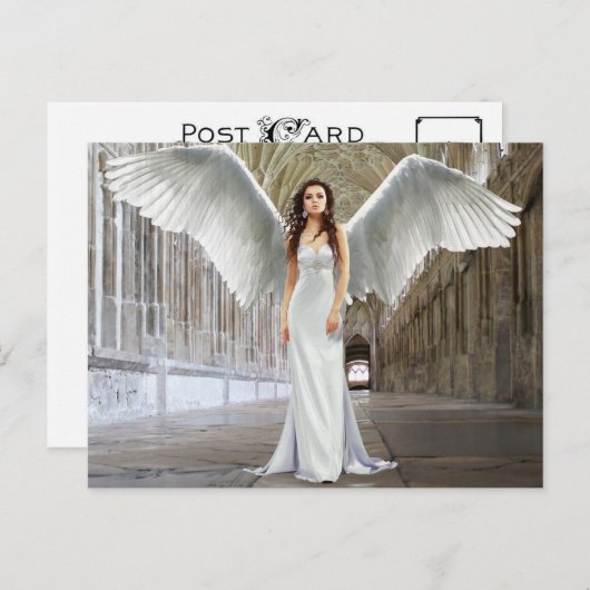 Angel Goddess Briefkaart (Voorkant / Achterkant)