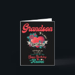 Angel Grandson Gelukkige Verjaardag in de Hemel Me Kaart<br><div class="desc">Angel Grandson Happy Birthday In Heaven Memorial Day Love</div>