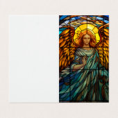Angel Graphic Visitekaartje (Buitenkant ongevouwen)