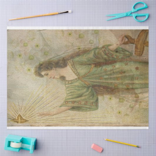 Angel Greeting kerstster Tissuepapier (Craft)