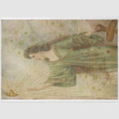 Angel Greeting kerstster Tissuepapier (Voorkant)