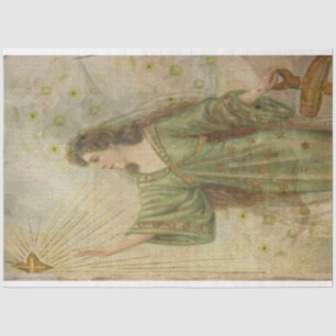 Angel Greeting kerstster Tissuepapier