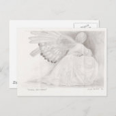 Angel Grond Briefkaart (Voorkant / Achterkant)