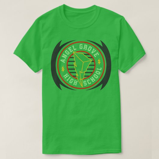 Angel Grove High School T-shirt (Design voorkant)