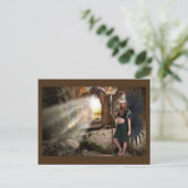 Angel "Guardian"-Briefkaart Briefkaart (Staand voorkant)