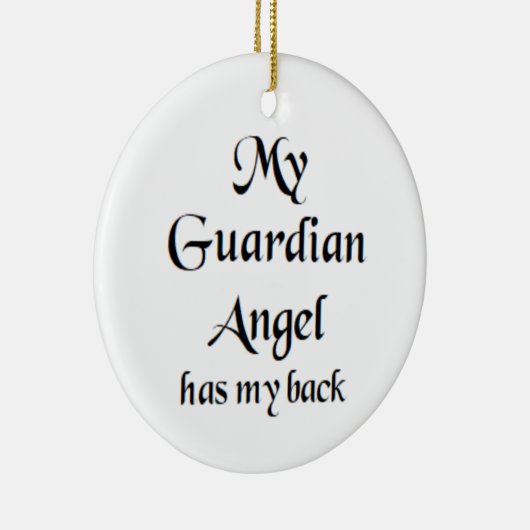 angel guardian has back keramisch ornament (Rechts)