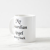 angel guardian is terug koffiemok (Voorkant links)