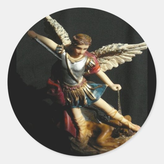 Angel Guardian Saint Michael sticker (Voorkant)