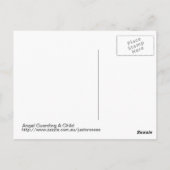 Angel Guarding A Child Briefkaart (Achterkant)