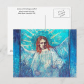 Angel Half-Figuur (na Rembrandt) Van Gogh Fine Briefkaart (Voorkant / Achterkant)