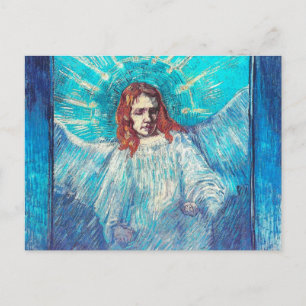 Angel Half-Figuur (na Rembrandt) Van Gogh Fine Briefkaart